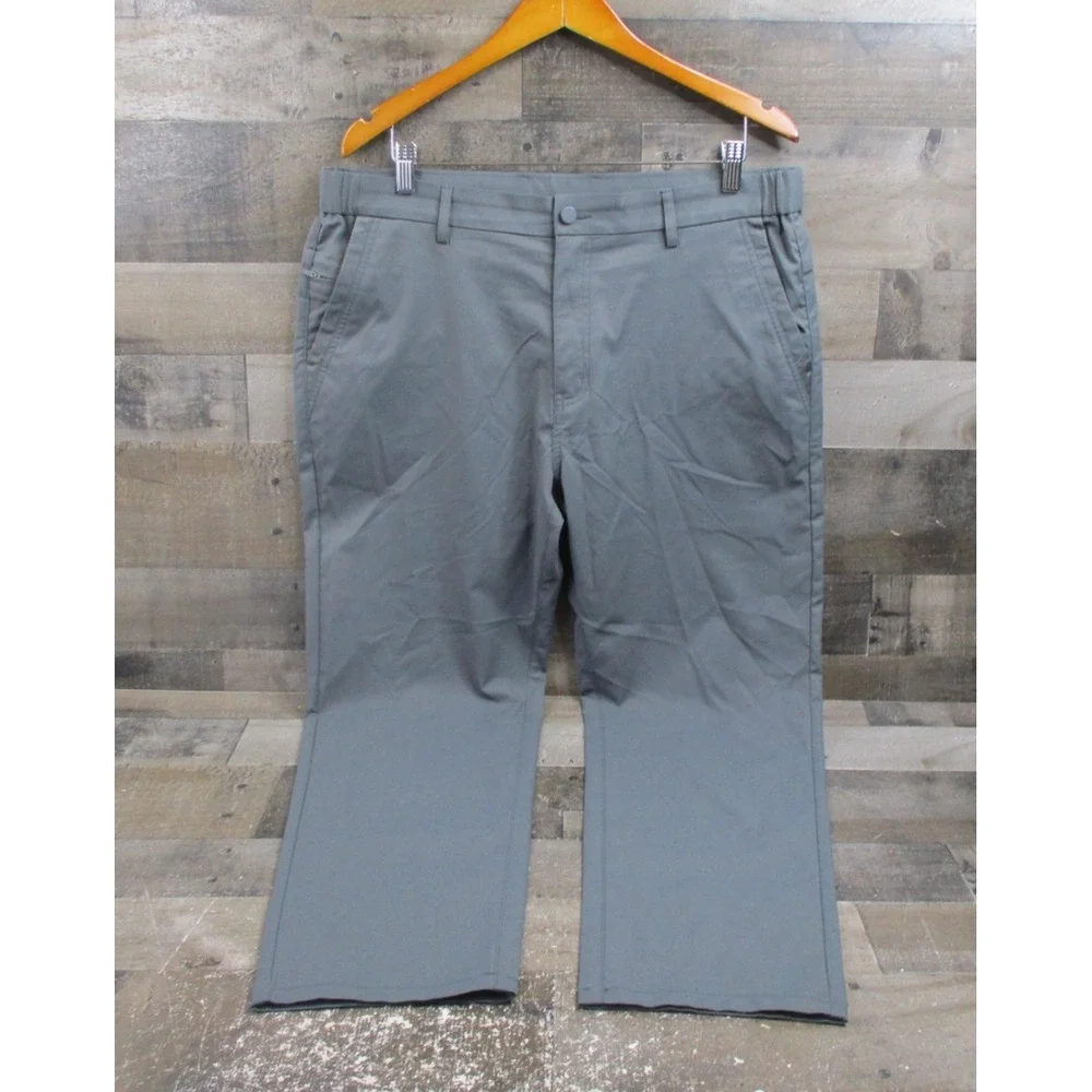 Jack Archer Pants Mens 35x30 Charcoal Gray Jetsetter Straight Performance Work